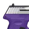 SCCY CPX-3 380 Auto (ACP) 3.1in Stainless Steel/Purple Pistol - 10+1 Rounds - Purple