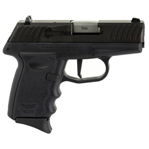 SCCY DVG1 9mm Luger 31in Black Nitride Pistol  101 Rounds  Black