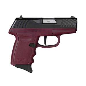 SCCY DVG-1 9mm Luger 3.1in Crimson Red Pistol - 10+1 Rounds