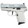 SCCY DVG-1 9mm Luger 3.1in Stainless Pistol - 10+1 Rounds - White