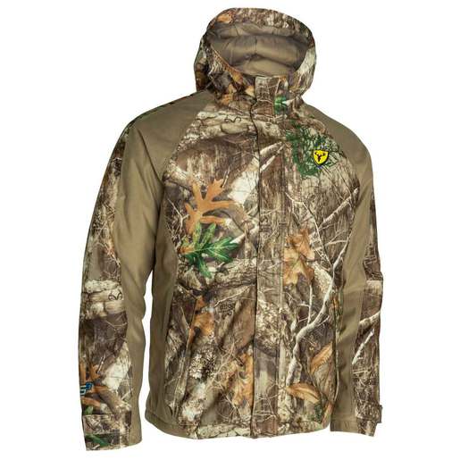ScentBlocker Men’s Realtree Edge Shield Series Drencher Hunting Jacket – Realtree Edge 3XL