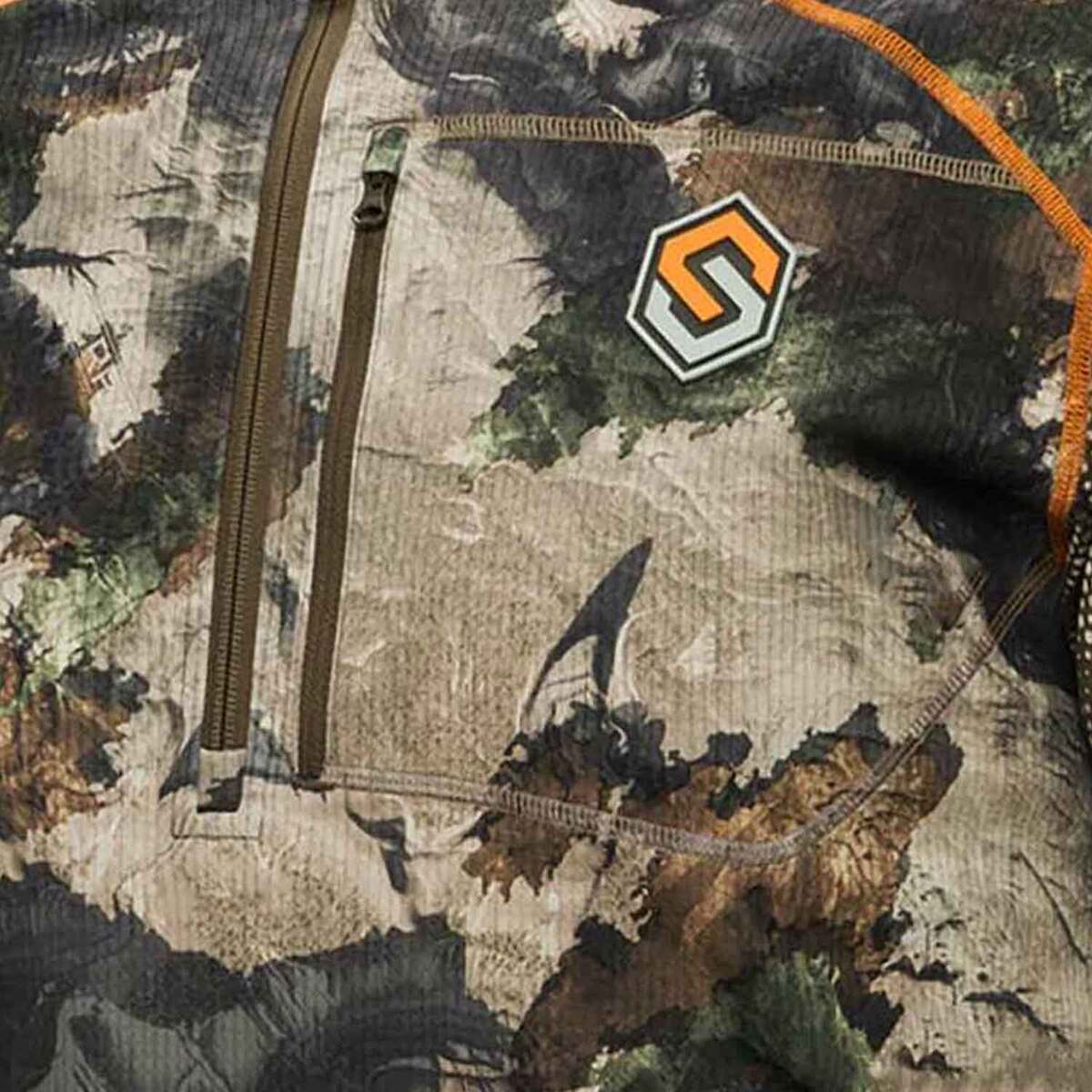 ScentLok Men's Mossy Oak Country DNA Savanna Aero Attack V2 1/4 Zip Long Sleeve Hunting Shirt ScentLok Men's Mossy Oak Country DNA Savanna Aero Attack V2 1/4 Zip Long Sleeve Hunting Shirt