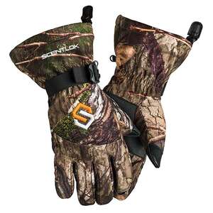 ScentLok Men's Mossy Oak Country DNA Waterproof Insulated Hunting Gloves