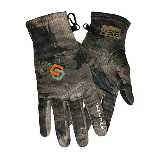 ScentLok Men’s Mossy Oak Terra Outland BE: 1 Trek Hunting Gloves – Mossy Oak Terra Outland L