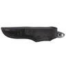 Schenk Knives Pika 3 inch Fixed Blade Knife - Black/Gray