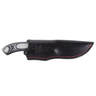 Schenk Knives Ram 3.75 inch Fixed Blade Knife - Gray/Black - Black/Gray