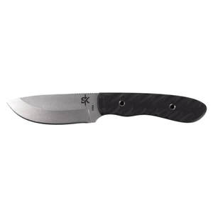 Schenk Knives Skeleton 4 inch Fixed Blade Knife - Black