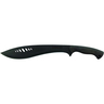 Schrade Large Full Tang Kukri Machete Fixed Blade with Fire Starter - Black