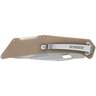 Schrade Slingshot 4 inch Folding Knife - Tan - Tan