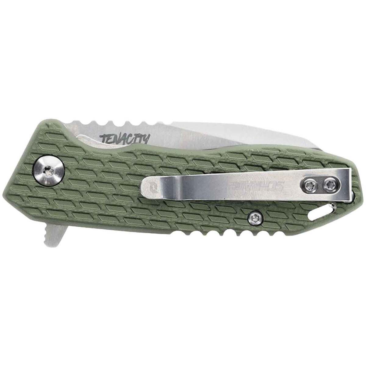 Schrade Tenacity Folder 2.5 inch Folding Knife - Green Schrade Tenacity Folder 2.5 inch Folding Knife - Green