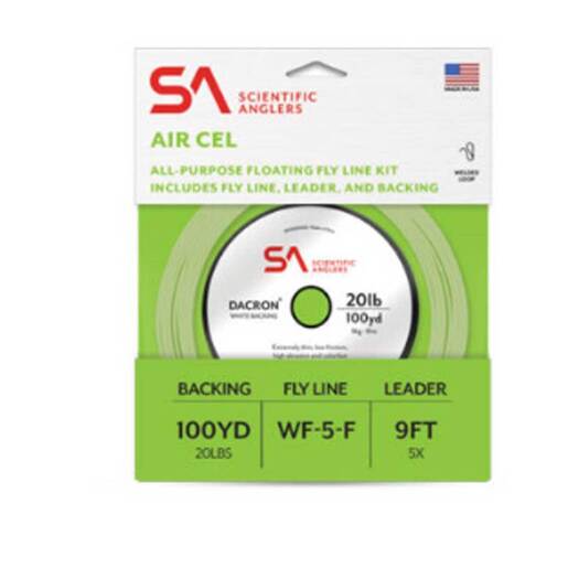 Scientific Anglers Air Cel Fly Line Kit - Green - Scientific Anglers