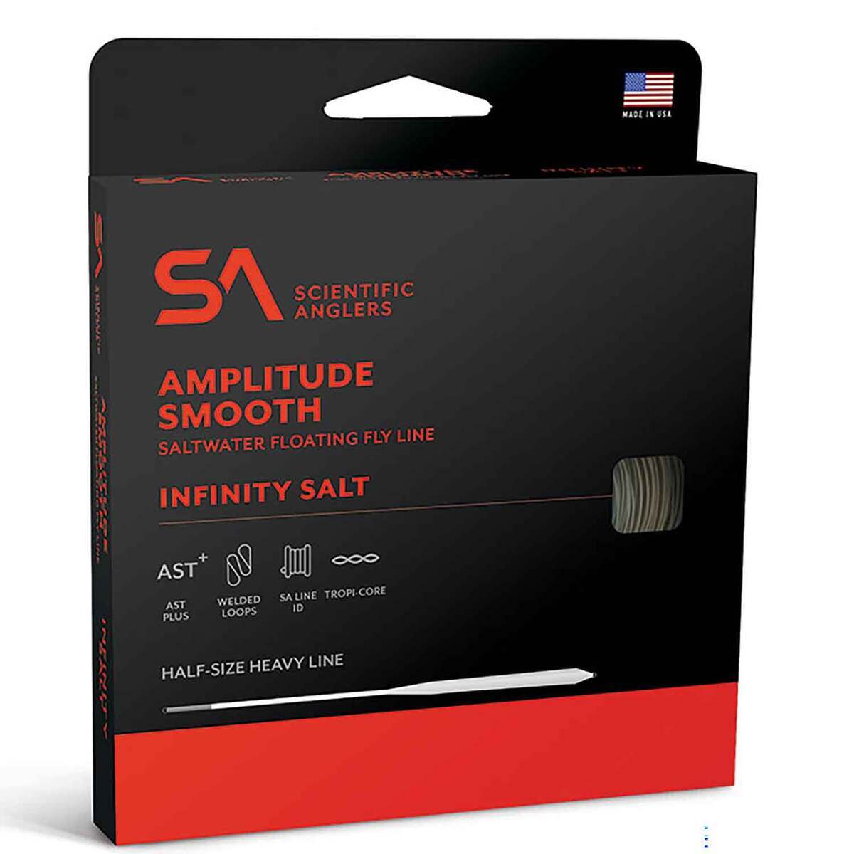 Line Rode Salt Scientific Anglers Amplitude Smooth Infinity Salt Floating Fly Fishing ...