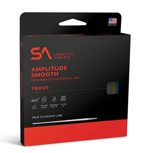 Scientific Anglers Amplitude Smooth Trout Floating Fly Fishing Line - Celestial Blue/Bamboo/Blue Heron - Scientific Anglers