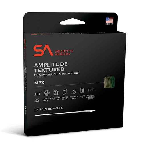 Scientific Anglers Amplitude Textured MPX Floating Fly Fishing Line - Optic Green/Moss/Buckskin - Scientific Anglers