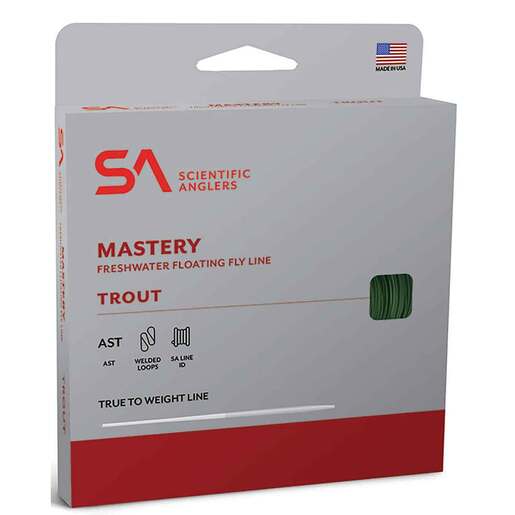 Scientific Anglers Mastery Trout Floating Fly Fishing Line - Optic Green/Green - Scientific Anglers