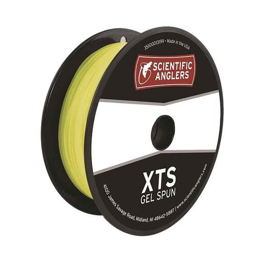 Scientific Anglers XTS Gel Spun Fly Line Backing - Yellow - Scientific Anglers