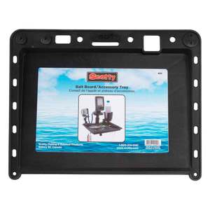 Scotty 455 Bait Board Accessory Tray-Black Black - Main Image
