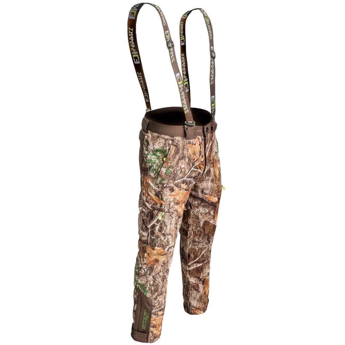 Element Men's Realtree Edge Scout Series Light Hunting Bibs Element Men's Realtree Edge Scout Series Light Hunting Bibs