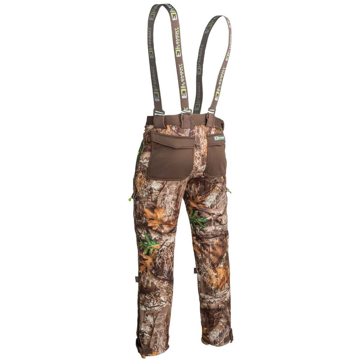 Element Men's Realtree Edge Scout Series Light Hunting Bibs Element Men's Realtree Edge Scout Series Light Hunting Bibs