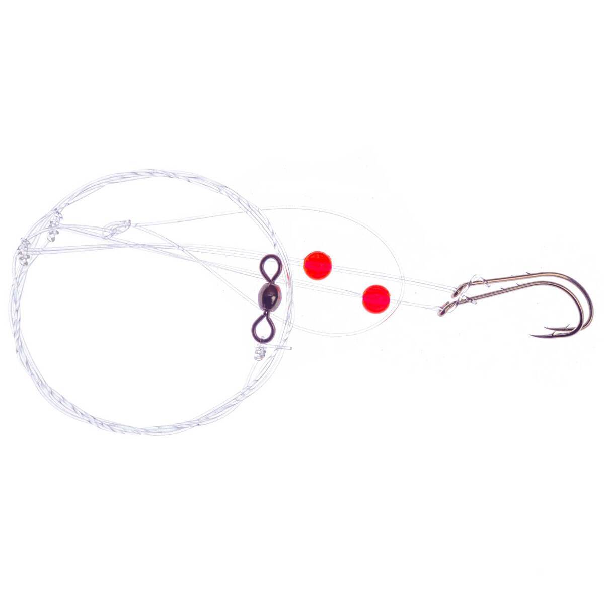 Sea Striker CR2 Croaker Bait Rig - Nickel, Red Beads, Size #2 ...