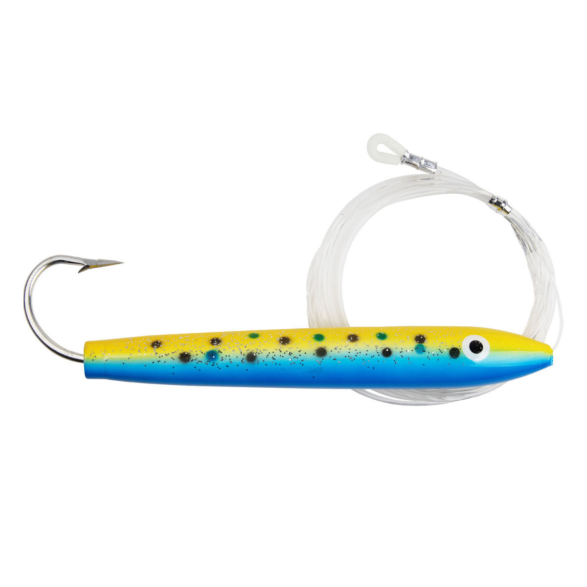 Saltwater Plug Sea Striker Rigged Cedar Plug Saltwater Trolling Lure - Dorado, 6in ...