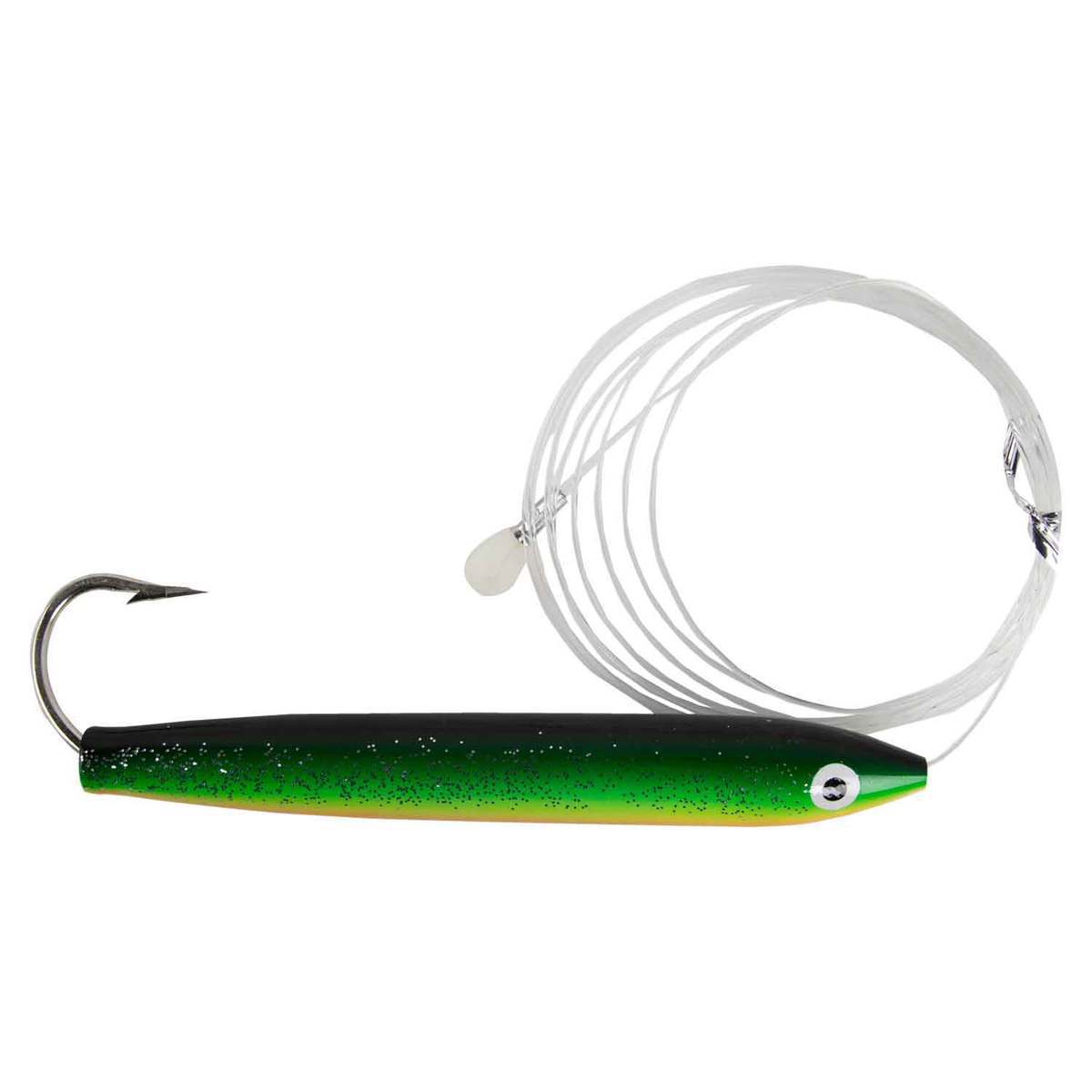 Sea Striker Rigged Cedar Plug Trolling Lure Sea Striker Rigged Cedar Plug Trolling Lure