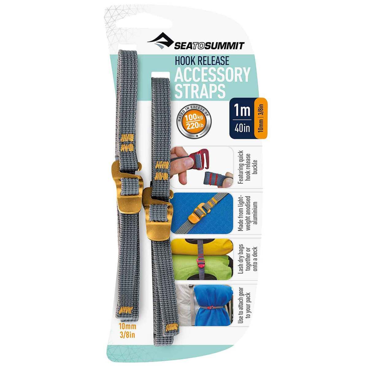 Sea to Summit 3/4in Accessory Straps Sea to Summit 3/4in Accessory Straps