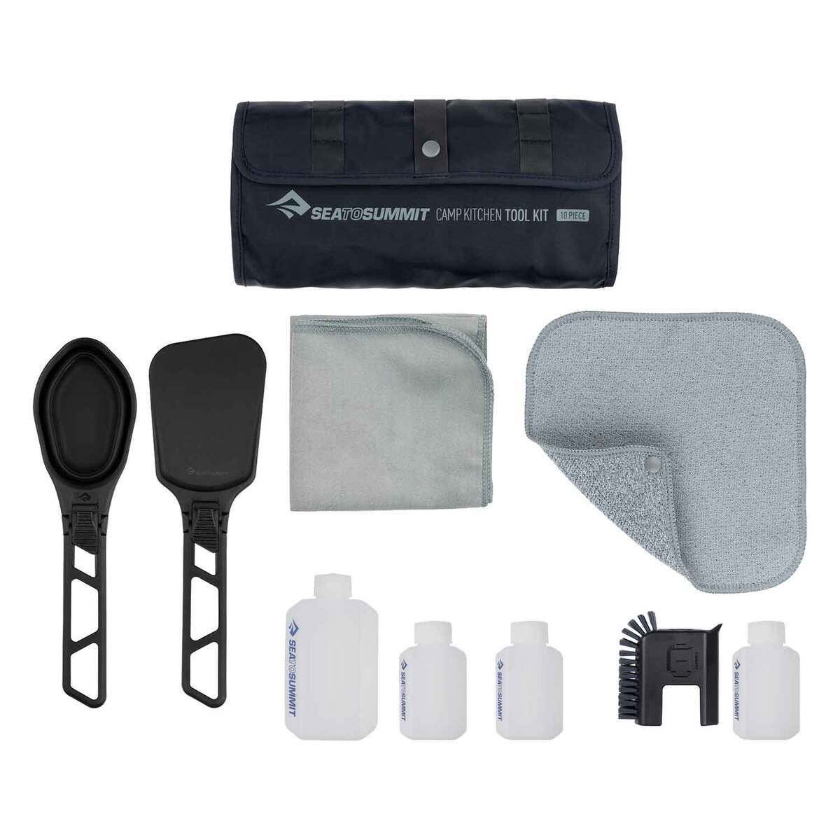 Sea to Summit Camp Kitchen 10 Piece Cook Set - Grey Sea to Summit Camp Kitchen 10 Piece Cook Set - Grey