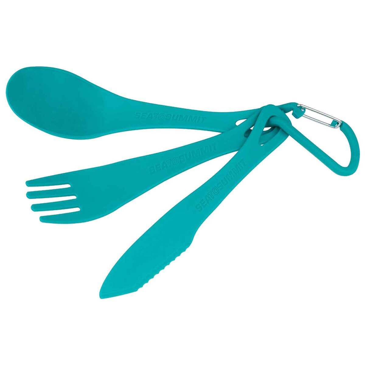 Sea to Summit Delta Cutlery Set - Pacific Blue - Blue Sea to Summit Delta Cutlery Set - Pacific Blue - Blue