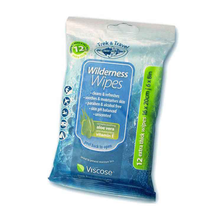 Sea To Summit Trek & Travel Wilderness Wipes - Extra Large Sea To Summit Trek & Travel Wilderness Wipes - Extra Large