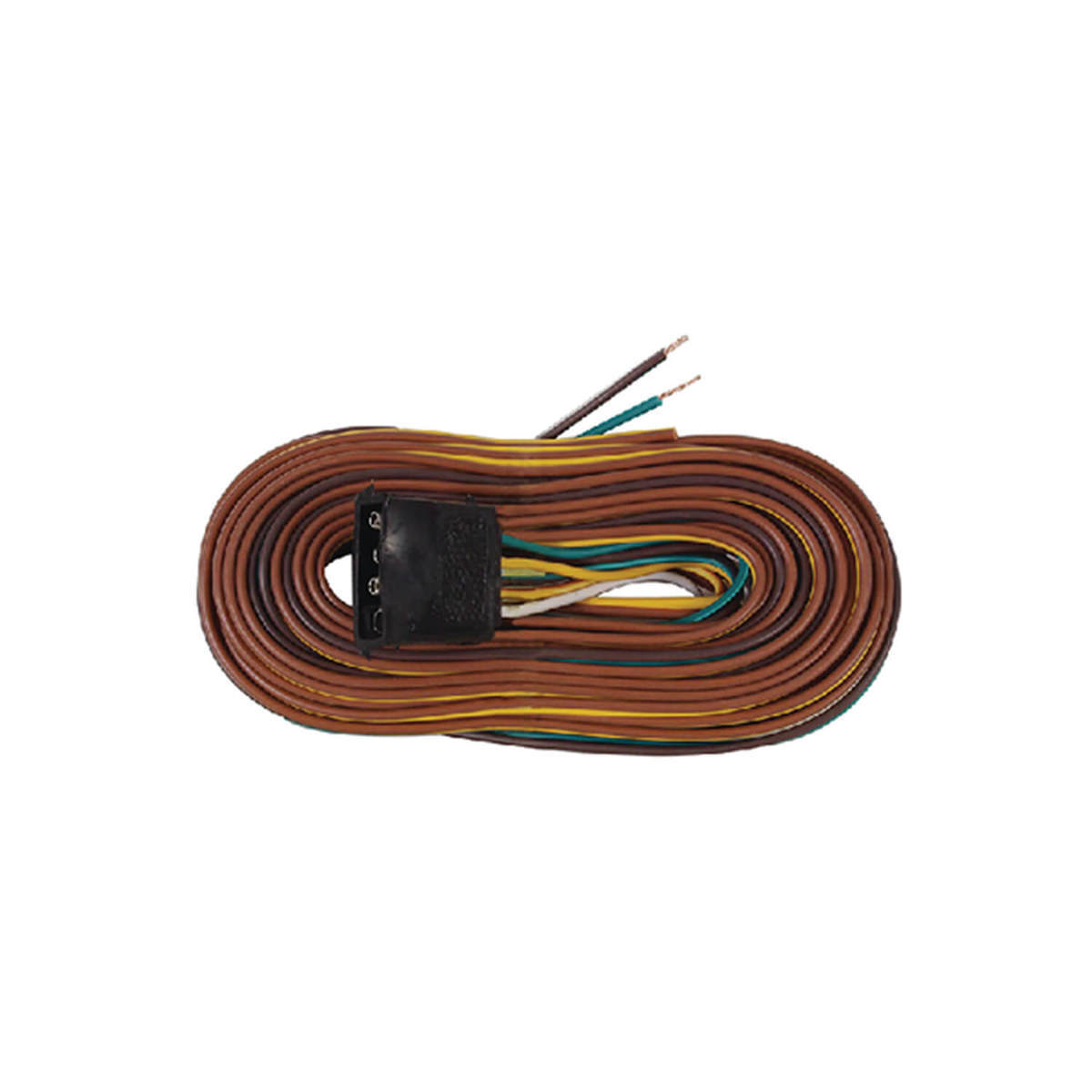 Seachoice 4-Way Wishbone Style Trailer Wiring Harnesses - White/Brown/Yellow/Green Seachoice 4-Way Wishbone Style Trailer Wiring Harnesses - White/Brown/Yellow/Green