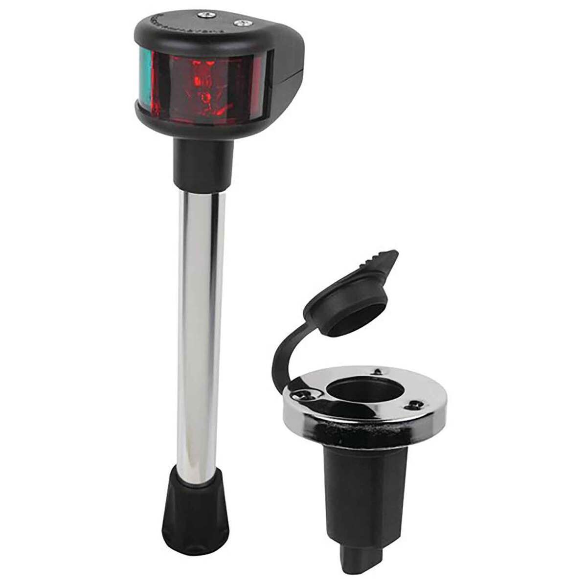 SeaChoice Bi-Color Bow Light Combo w/ Task Light Boat Accessory - Red/Green SeaChoice Bi-Color Bow Light Combo w/ Task Light Boat Accessory - Red/Green