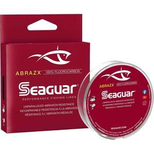 Seaguar ABRAZX Fluorocarbon Fishing Line - 17lb, Clear, 200yds