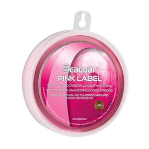 Seaguar Pink Label Fluorocarbon Leader - 25lb, Pink, 25yds