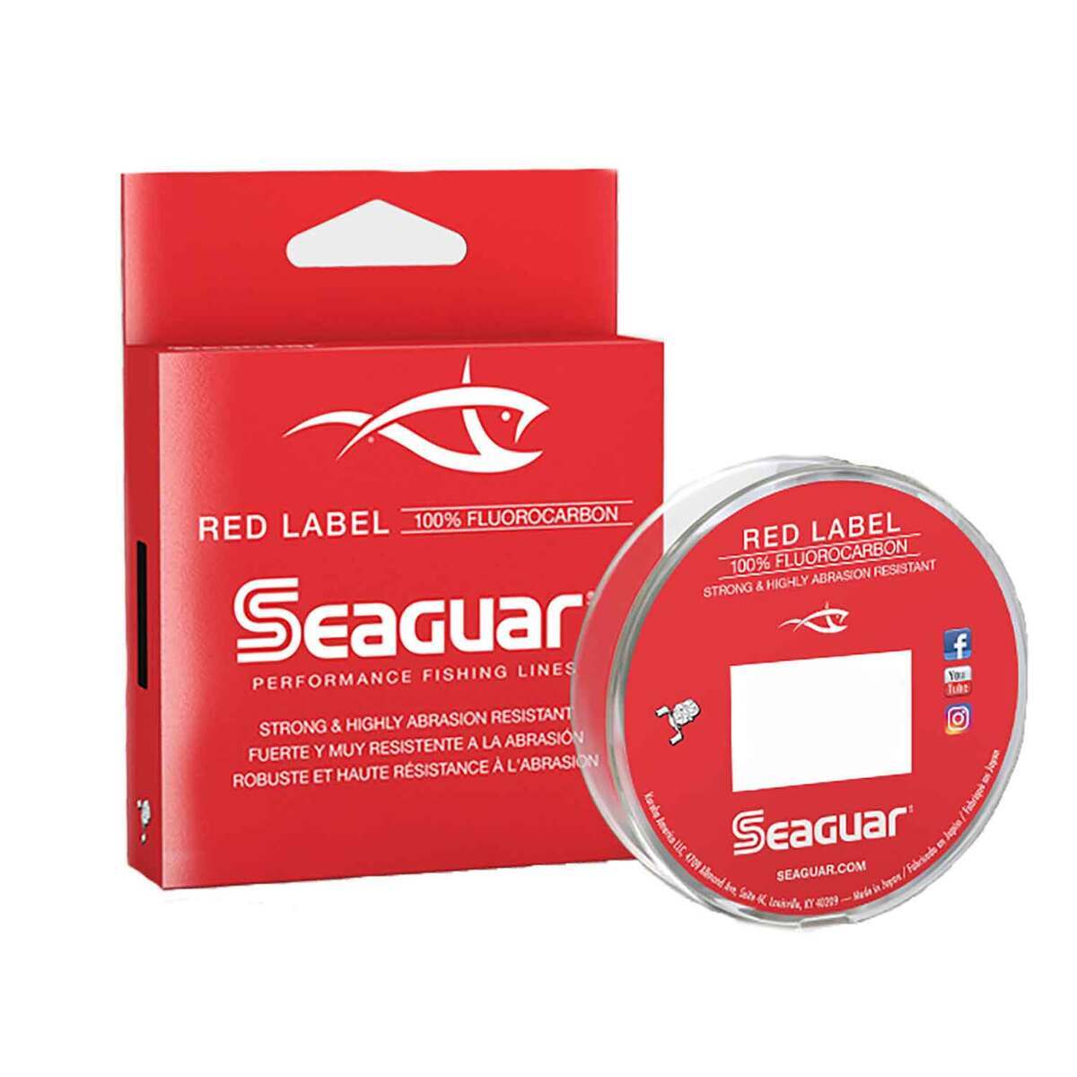 Seaguar Red Label Fluorocarbon Line 4 lb.