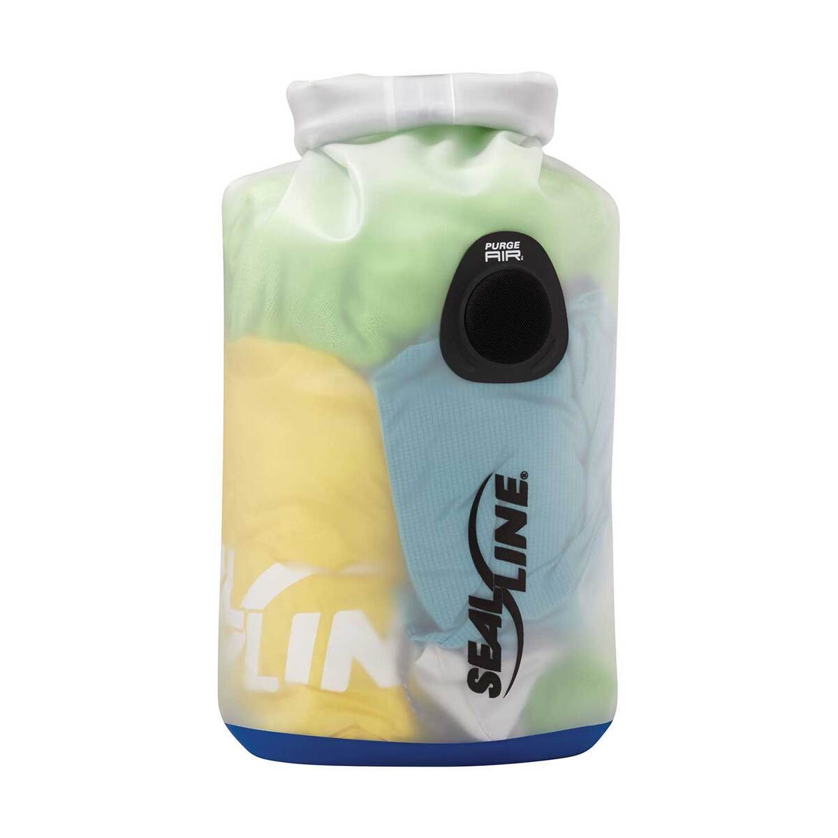 SealLine Discovery View 5 Liter Dry Bag - Clear - Clear/Blue SealLine Discovery View 5 Liter Dry Bag - Clear - Clear/Blue