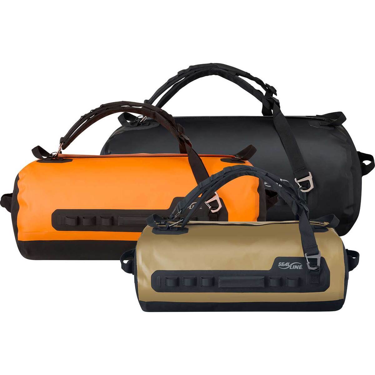 SealLine Pro Zip Duffel 40 Liter Dry Bag - Brown - Brown SealLine Pro Zip Duffel 40 Liter Dry Bag - Brown - Brown