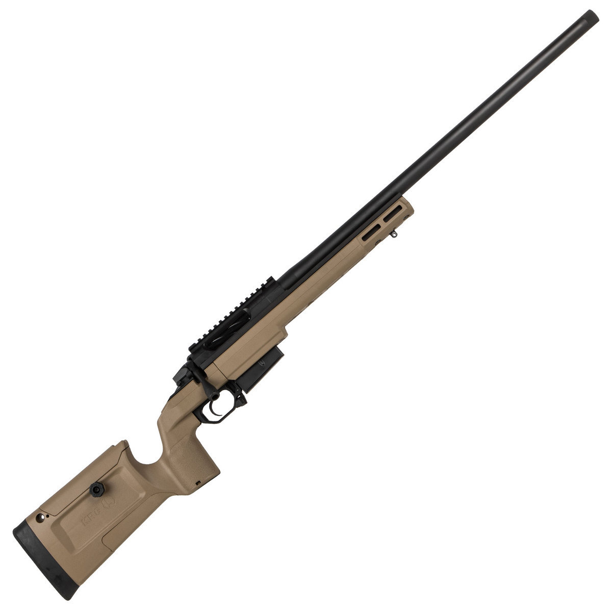 Seekins Havak Bravo Black/FDE Bolt Action Rifle - 6.5 PRC - Flat Dark Earth Seekins Havak Bravo Black/FDE Bolt Action Rifle - 6.5 PRC - Flat Dark Earth