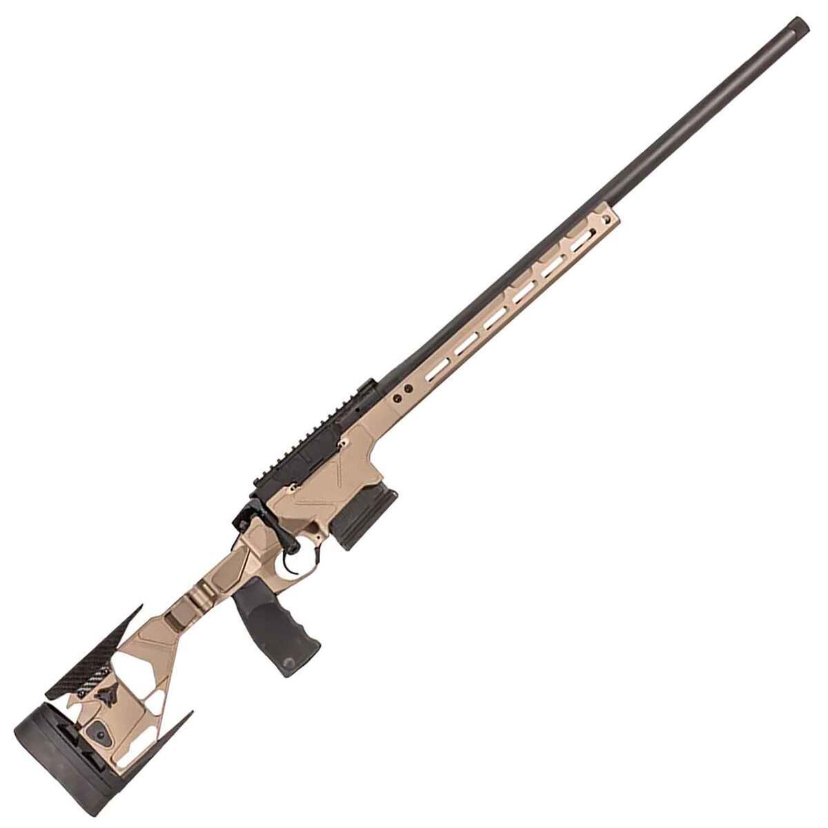 Seekins Precision Havak Hit 260 Remington Black/Flat Dark Earth Action Rifle - 24in - Black Seekins Precision Havak Hit 260 Remington Black/Flat Dark Earth Action Rifle - 24in - Black