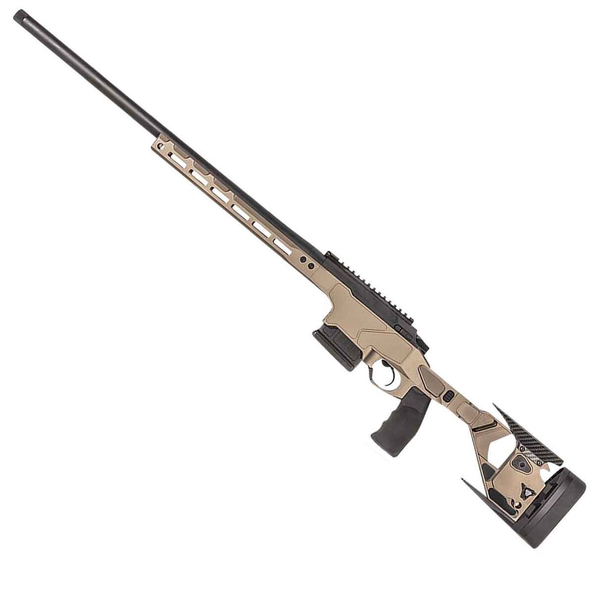 Seekins Precision Havak HIT Flat Dark Earth Bolt Action Rifle - 6.5 Creedmoor - 24in - Brown Seekins Precision Havak HIT Flat Dark Earth Bolt Action Rifle - 6.5 Creedmoor - 24in - Brown