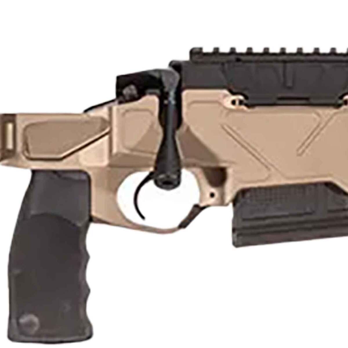 Seekins Precision Havak Hit 6.5 PRC Black/Flat Dark Earth Bolt Action Rifle - 24in - Tan Seekins Precision Havak Hit 6.5 PRC Black/Flat Dark Earth Bolt Action Rifle - 24in - Tan