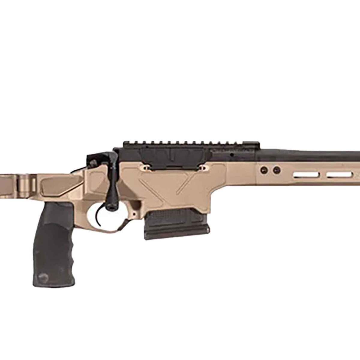 Seekins Precision Havak Hit 6.5 PRC Black/Flat Dark Earth Bolt Action Rifle - 24in - Tan Seekins Precision Havak Hit 6.5 PRC Black/Flat Dark Earth Bolt Action Rifle - 24in - Tan