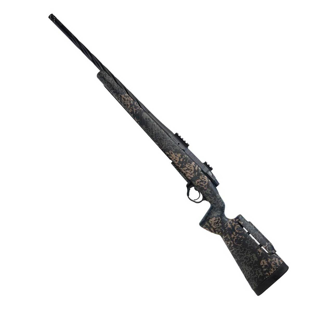 Seekins Precision Havak PH3 7mm PRC Black Cerakote/Woodland Shadow Bolt Action Rifle - 22in - Camo Seekins Precision Havak PH3 7mm PRC Black Cerakote/Woodland Shadow Bolt Action Rifle - 22in - Camo