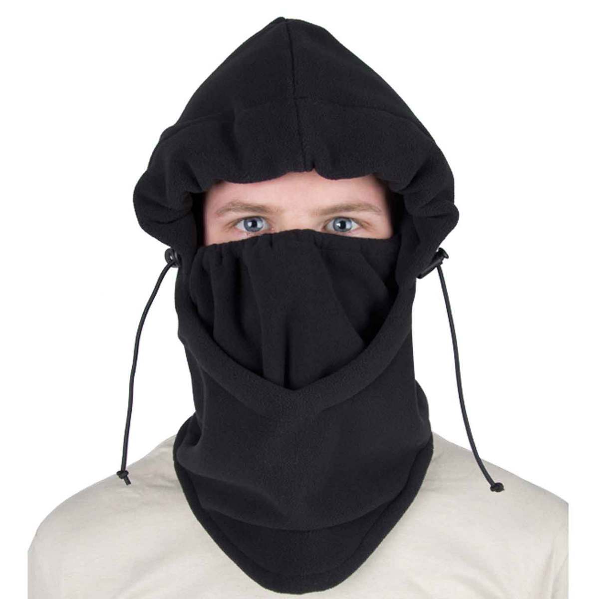 Seirus Wind Pro Xtreme Hood Face Mask - Black - One Size Fits Most - Black One Size Fits Most Seirus Wind Pro Xtreme Hood Face Mask - Black - One Size Fits Most - Black One Size Fits Most