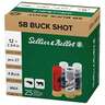 Sellier & Bellot 12 Gauge 2-3/4in #4 Buck 27 Pellets Buckshot Shotshells - 25 Rounds