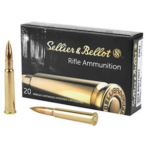 Sellier & Bellot 303 British 180gr FMJ Rifle Ammo - 20 Rounds