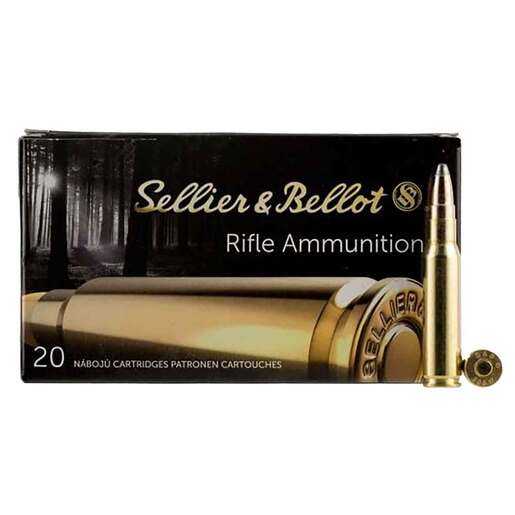 Sellier & Bellot 308 Winchester 180gr SPCE Rifle Ammo Ammo - 20 Rounds 20 Rounds Ammo