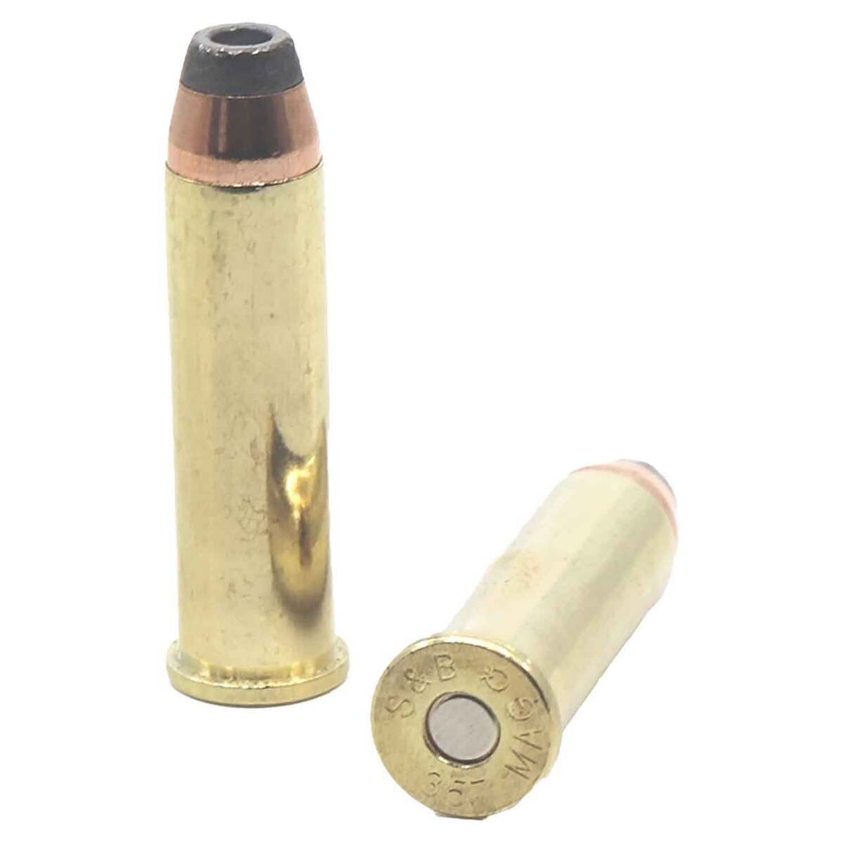 Sellier & Bellot 357 Magnum 158gr SJHP Handgun Ammo - 50 Rounds Sellier & Bellot 357 Magnum 158gr SJHP Handgun Ammo - 50 Rounds