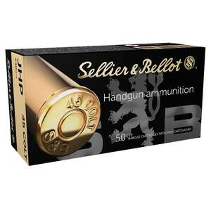 Sellier & Bellot 45 (Long) Colt 230gr JHP Handgun Ammo - 50 Rounds