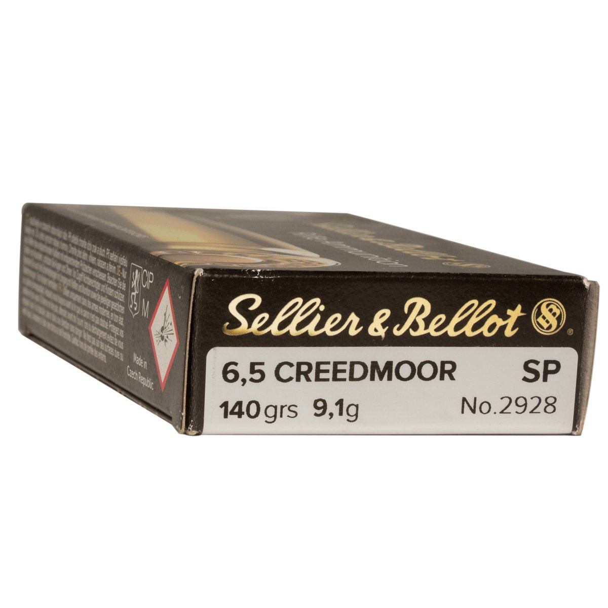 Sellier & Bellot 6.5 Creedmoor 140gr SP Rifle Ammo - 20 Rounds Sellier & Bellot 6.5 Creedmoor 140gr SP Rifle Ammo - 20 Rounds